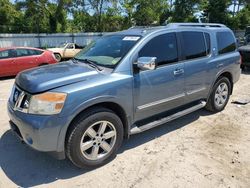 Salvage cars for sale at Hampton, VA auction: 2012 Nissan Armada SV