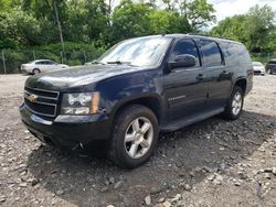 Chevrolet Suburban k1500 lt salvage cars for sale: 2012 Chevrolet Suburban K1500 LT