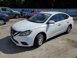 Nissan Vehiculos salvage en venta: 2018 Nissan Sentra S