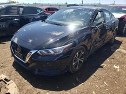 Salvage cars for sale at Elgin, IL auction: 2020 Nissan Sentra SV