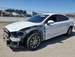 Carros salvage a la venta en subasta: 2017 Ford Fusion SE Hybrid