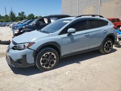 Salvage cars for sale at Lawrenceburg, KY auction: 2021 Subaru Crosstrek Premium