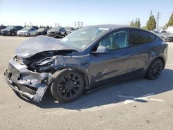 Salvage cars for sale at Rancho Cucamonga, CA auction: 2022 Tesla Model Y