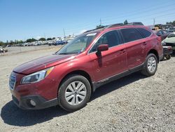 Subaru salvage cars for sale: 2016 Subaru Outback 2.5I Premium