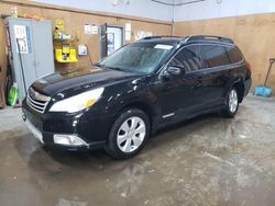 Salvage cars for sale at Kincheloe, MI auction: 2010 Subaru Outback 2.5I Premium