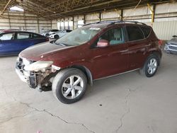 Salvage cars for sale from Copart Phoenix, AZ: 2009 Nissan Murano S