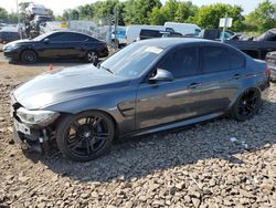 Salvage cars for sale at Chalfont, PA auction: 2017 BMW M3