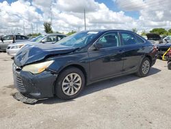 Salvage Cars with No Bids Yet For Sale at auction: 2015 Toyota Camry LE