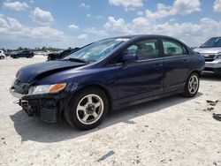 Salvage cars for sale at Arcadia, FL auction: 2007 Honda Civic LX