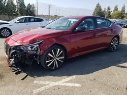 Salvage cars for sale at Rancho Cucamonga, CA auction: 2020 Nissan Altima SR