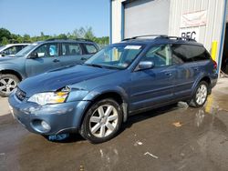 Salvage cars for sale at Duryea, PA auction: 2006 Subaru Legacy Outback 2.5I Limited