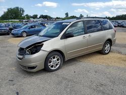 Salvage cars for sale from Copart Mcfarland, WI: 2004 Toyota Sienna LE