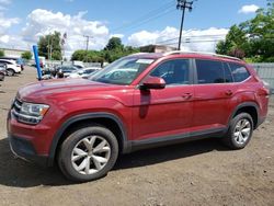 Volkswagen salvage cars for sale: 2018 Volkswagen Atlas S