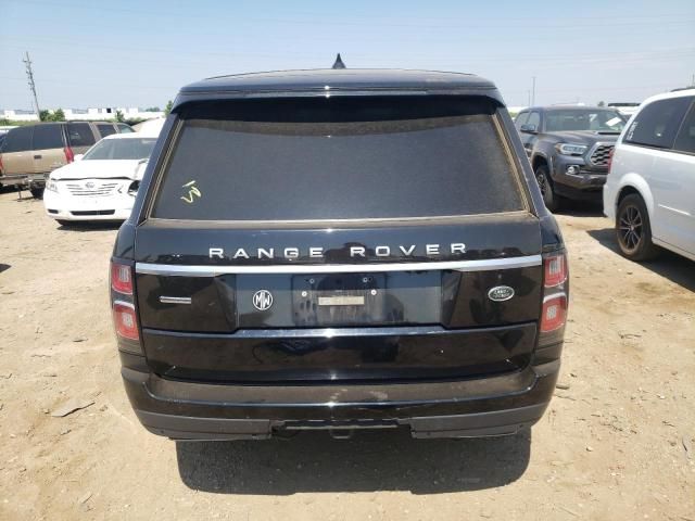 2018 Land Rover Range Rover HSE