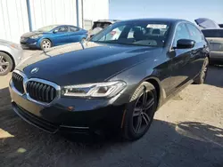 Salvage cars for sale at Las Vegas, NV auction: 2021 BMW 530 I
