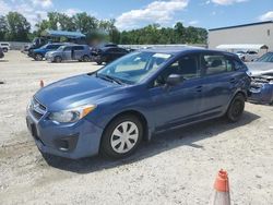 Salvage cars for sale at Spartanburg, SC auction: 2013 Subaru Impreza