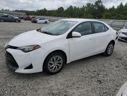 Salvage cars for sale at Memphis, TN auction: 2018 Toyota Corolla L