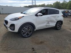 Salvage cars for sale at Windsor, NJ auction: 2020 KIA Sportage SX