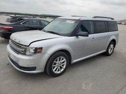 Salvage cars for sale at Grand Prairie, TX auction: 2014 Ford Flex SE