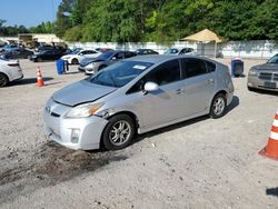 Salvage cars for sale at Knightdale, NC auction: 2010 Toyota Prius