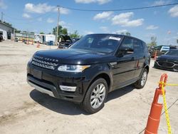 Salvage cars for sale at Pekin, IL auction: 2017 Land Rover Range Rover Sport HSE