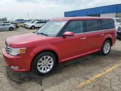 Salvage cars for sale at Woodhaven, MI auction: 2010 Ford Flex SEL