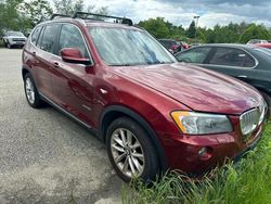 Salvage cars for sale at North Billerica, MA auction: 2011 BMW X3 XDRIVE28I