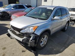 Salvage cars for sale at Vallejo, CA auction: 2011 Honda CR-V EXL