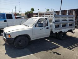 Salvage cars for sale at Wilmington, CA auction: 1989 Toyota Pickup Cab Chassis Long Wheelbase