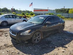 Salvage cars for sale at Montgomery, AL auction: 2014 Nissan Maxima S