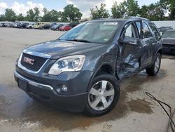 Salvage cars for sale at Bridgeton, MO auction: 2012 GMC Acadia SLT-1