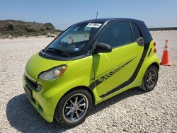 Salvage cars for sale at Temple, TX auction: 2009 Smart Fortwo Pure