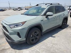 Salvage cars for sale at Sun Valley, CA auction: 2021 Toyota Rav4 XLE Premium