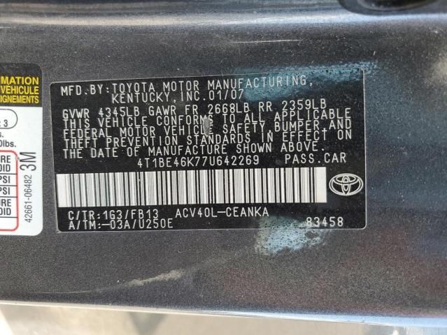 2007 Toyota Camry CE