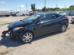 Salvage cars for sale at Miami, FL auction: 2011 Hyundai Elantra GLS