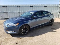 Salvage cars for sale at Amarillo, TX auction: 2018 Ford Fusion SE
