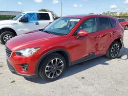 Salvage cars for sale from Copart Orlando, FL: 2016 Mazda CX-5 GT