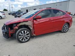 Salvage cars for sale at Jacksonville, FL auction: 2017 Hyundai Accent SE