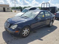 Mercedes-Benz salvage cars for sale: 2003 Mercedes-Benz C 240