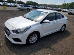 Salvage cars for sale from Copart East Granby, CT: 2018 Hyundai Accent SE