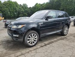 Salvage cars for sale at Austell, GA auction: 2017 Land Rover Range Rover Sport HSE