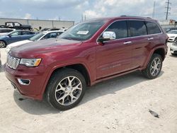 Jeep Grand Cherokee salvage cars for sale: 2020 Jeep Grand Cherokee Overland