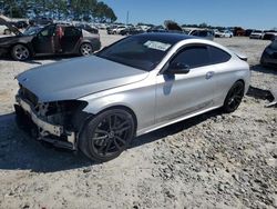 Salvage cars for sale at Loganville, GA auction: 2018 Mercedes-Benz C300