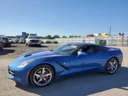 Carros dañados por inundaciones a la venta en subasta: 2015 Chevrolet Corvette Stingray 1LT