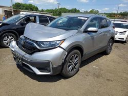 Salvage cars for sale at New Britain, CT auction: 2022 Honda CR-V EX