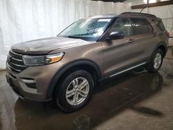 Salvage cars for sale at Ebensburg, PA auction: 2021 Ford Explorer XLT