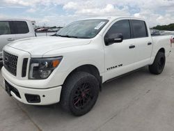 Salvage cars for sale at Grand Prairie, TX auction: 2018 Nissan Titan SV