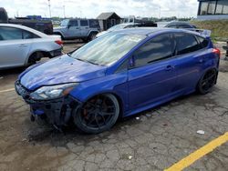 Salvage cars for sale at Woodhaven, MI auction: 2014 Ford Focus ST