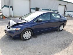 Salvage cars for sale at Leroy, NY auction: 2010 Honda Civic VP