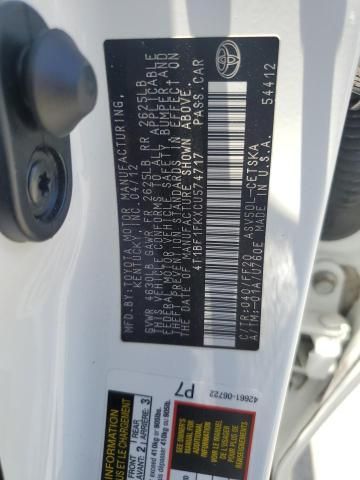 2012 Toyota Camry Base